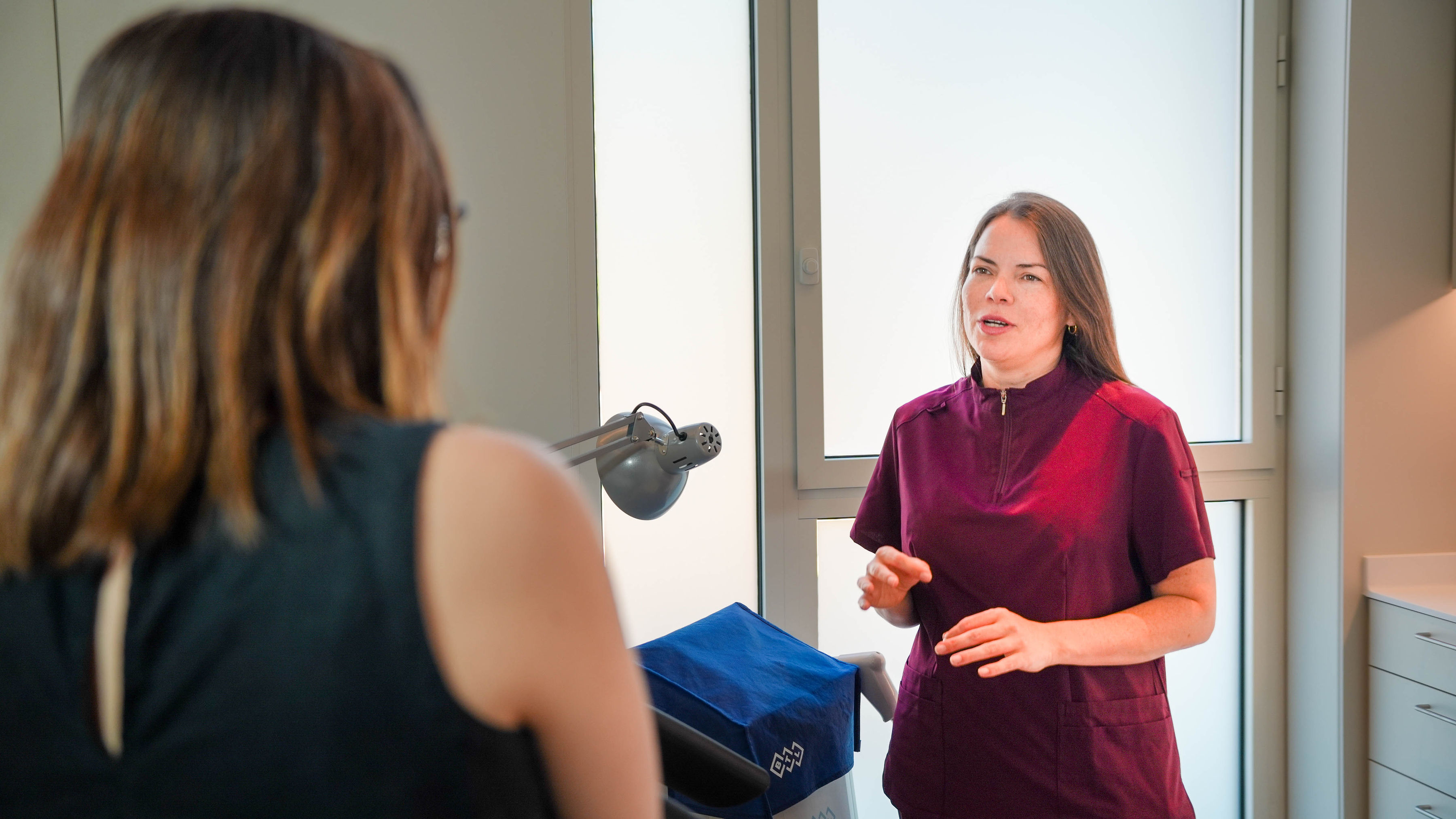 Dr. Evelyn Alba consulting room